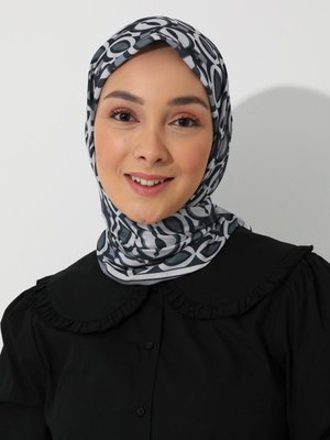 Tuva Vintage Özel Tasarım Pamuksu Eşarp Cok Renkli