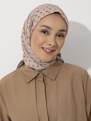 Tuva Çok Renkli Vintage Özel Tasarım Pamuksu Eşarp