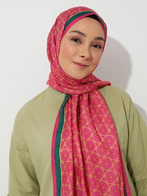 Tuva Vintage Özel Tasarım Pamuksu Şal Cok Renkli