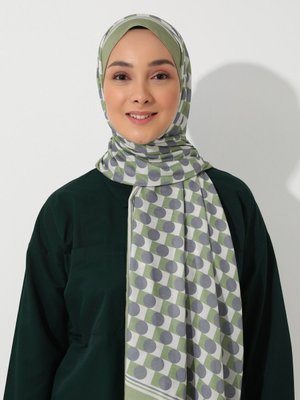 Tuva Vintage Özel Tasarım Pamuksu Şal Cok Renkli