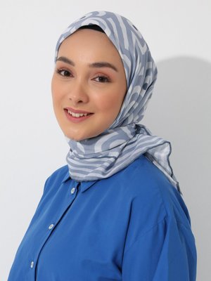 Tuva Vintage Özel Tasarım Pamuksu Eşarp Cok Renkli