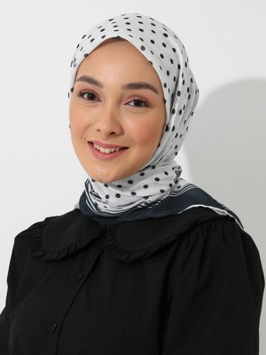 Tuva Çok Renkli Vintage Özel Tasarım Pamuksu Eşarp