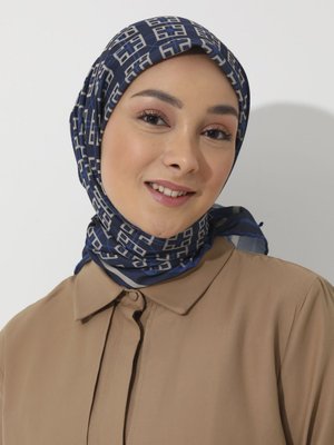 Tuva Çok Renkli Vintage Özel Tasarım Pamuksu Eşarp