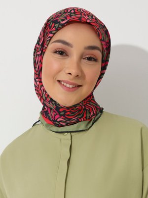 Tuva Vintage Özel Tasarım Pamuksu Eşarp Cok Renkli