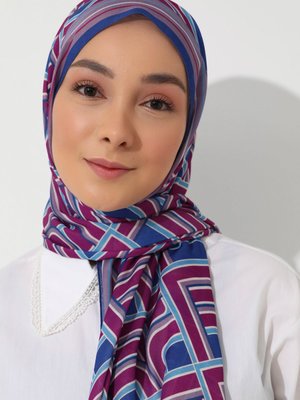 Tuva Vintage Özel Tasarım Pamuksu Şal Cok Renkli