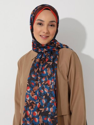 Tuva Vintage Özel Tasarım Pamuksu Şal Cok Renkli