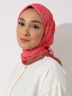 Tuva Çok Renkli Vintage Özel Tasarım Pamuksu Eşarp