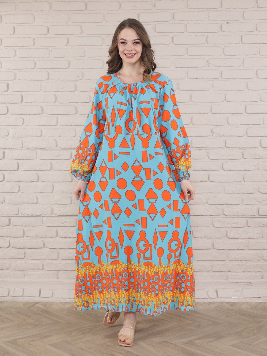 Mervemoda Dokuma Uzun Kol Elbise