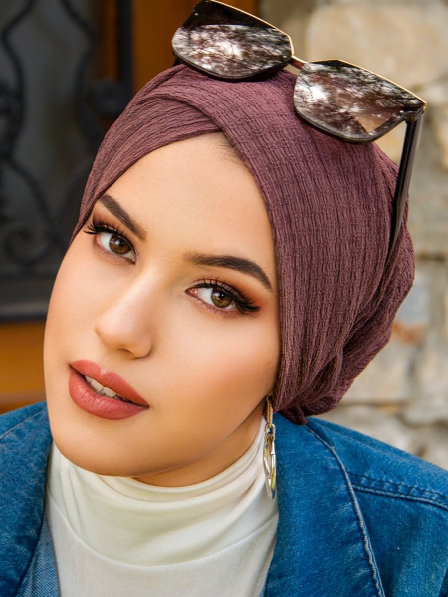 AİŞE TESETTÜR Gülkurusu Çapraz Bantlı Bone