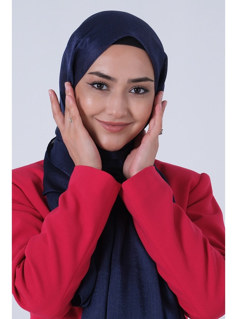 Harem Scarf Açık Lacivert Janjan Şal
