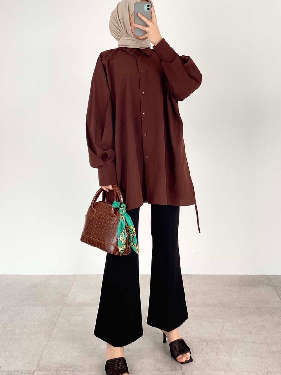 Lamelif Oversize Gömlek