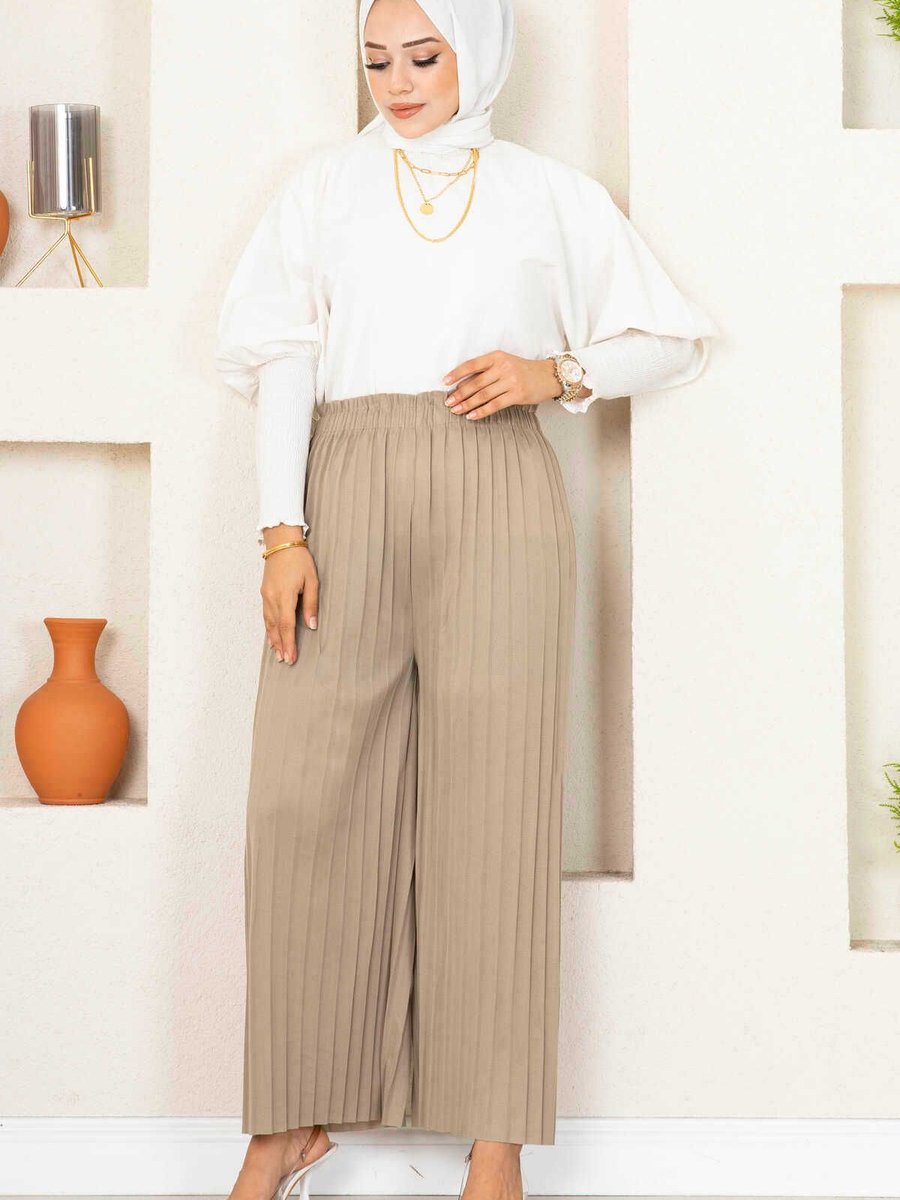 Ebrutesettür Piliseli Pantolon