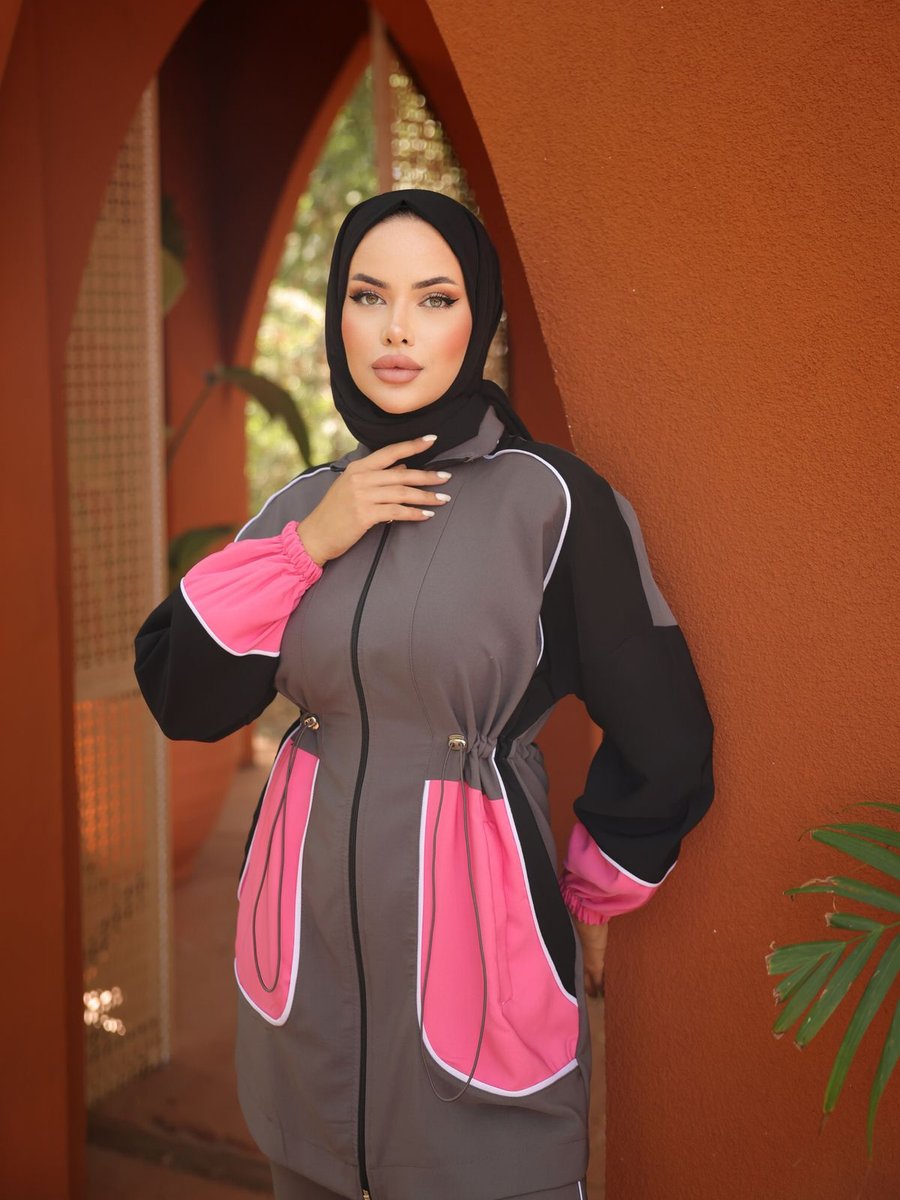 Wovi Moda Eşofman Takımı Fermuarlı Double Crep Kumaş