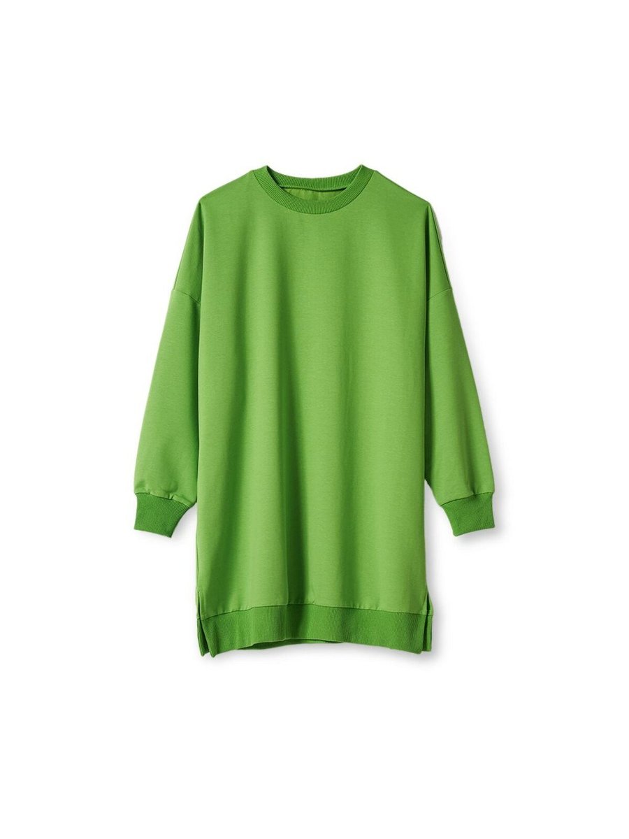 Kayra Örme Kumaş Sweatshirt Fıstık Yeşili