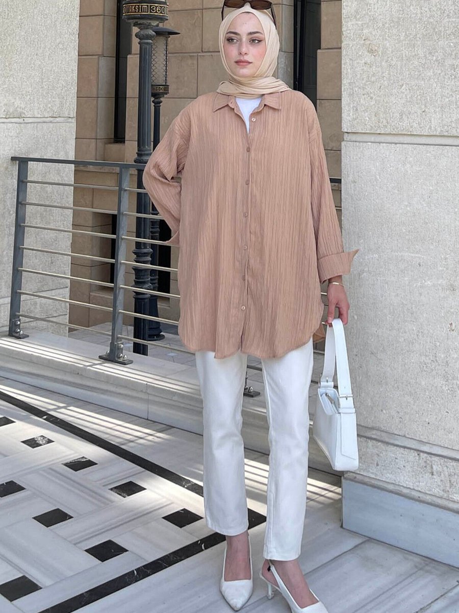 Lamelif Oversize Gömlek