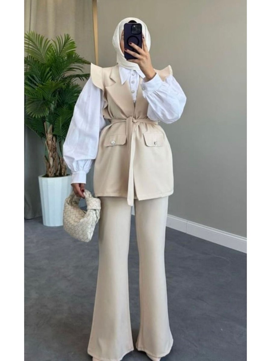 Kağanbutik Hürrem Yelekli Takım