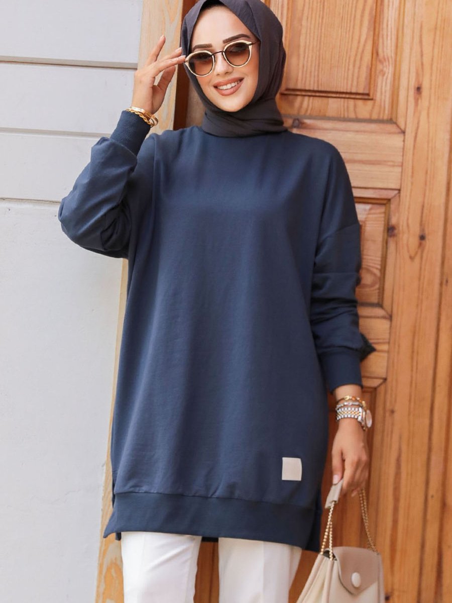 Neva Style Lacivert Tunik
