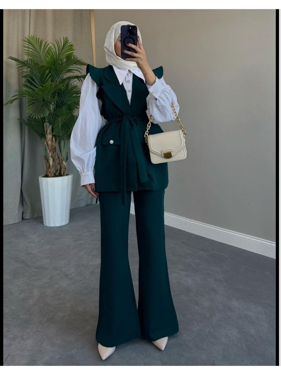 Kağanbutik Hürrem Yelekli Takım