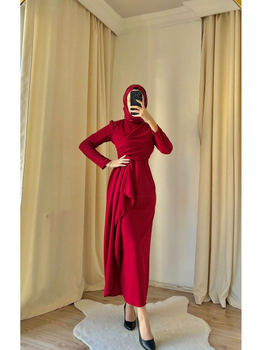 Moda Zeynaa Nalan Scuba Elbise