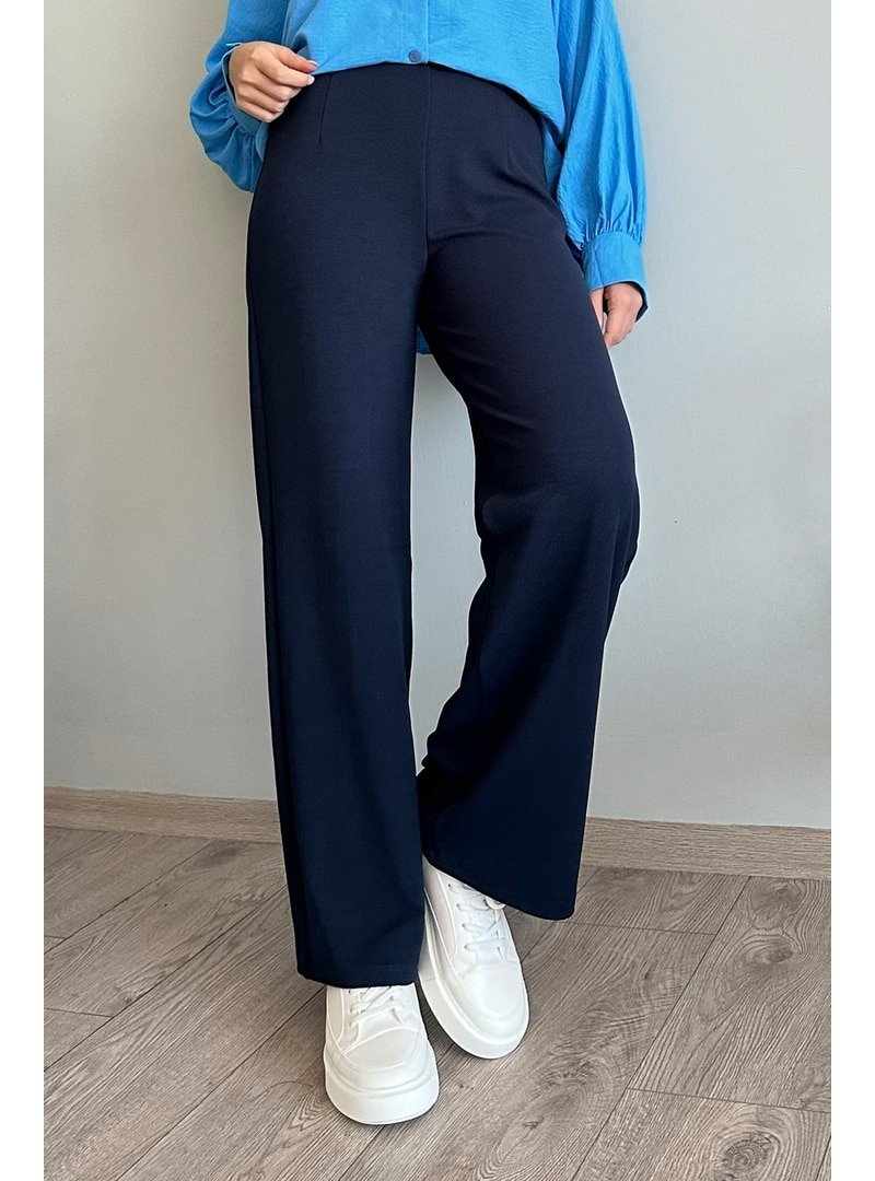 InStyle Pensli Palazzo Lacivert Pantolon