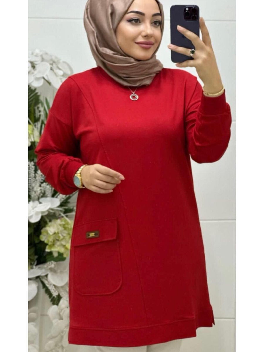 Ebrarengiz Moda Dila Cepli Kadın Tunik