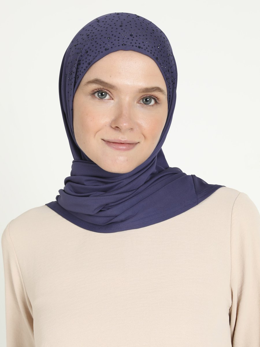 Ecardin Leylak Hazır Türban