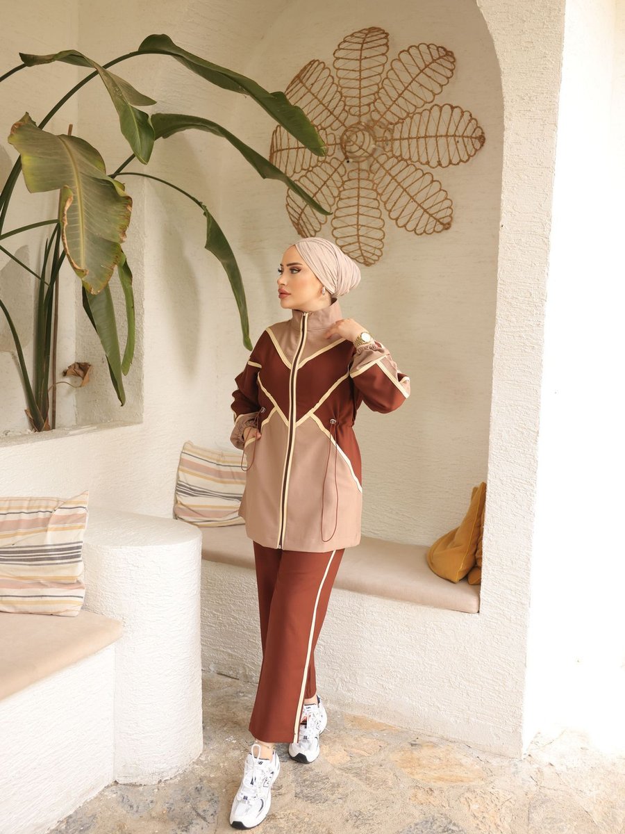 Mimi Luxury Wear Tunik Pantolon Double Crep İkili Takım