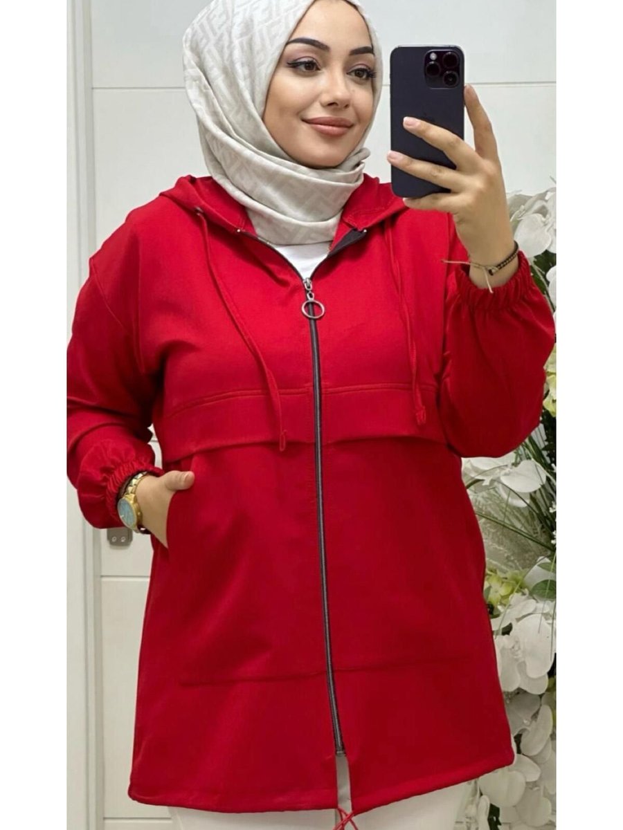 Ebrarengiz Moda Sultan Duble Krep Kadın Kap