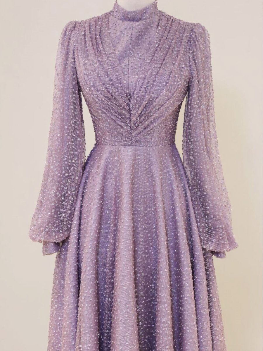Dress Life Enva Moda Linda Abiye Elbise | Lila