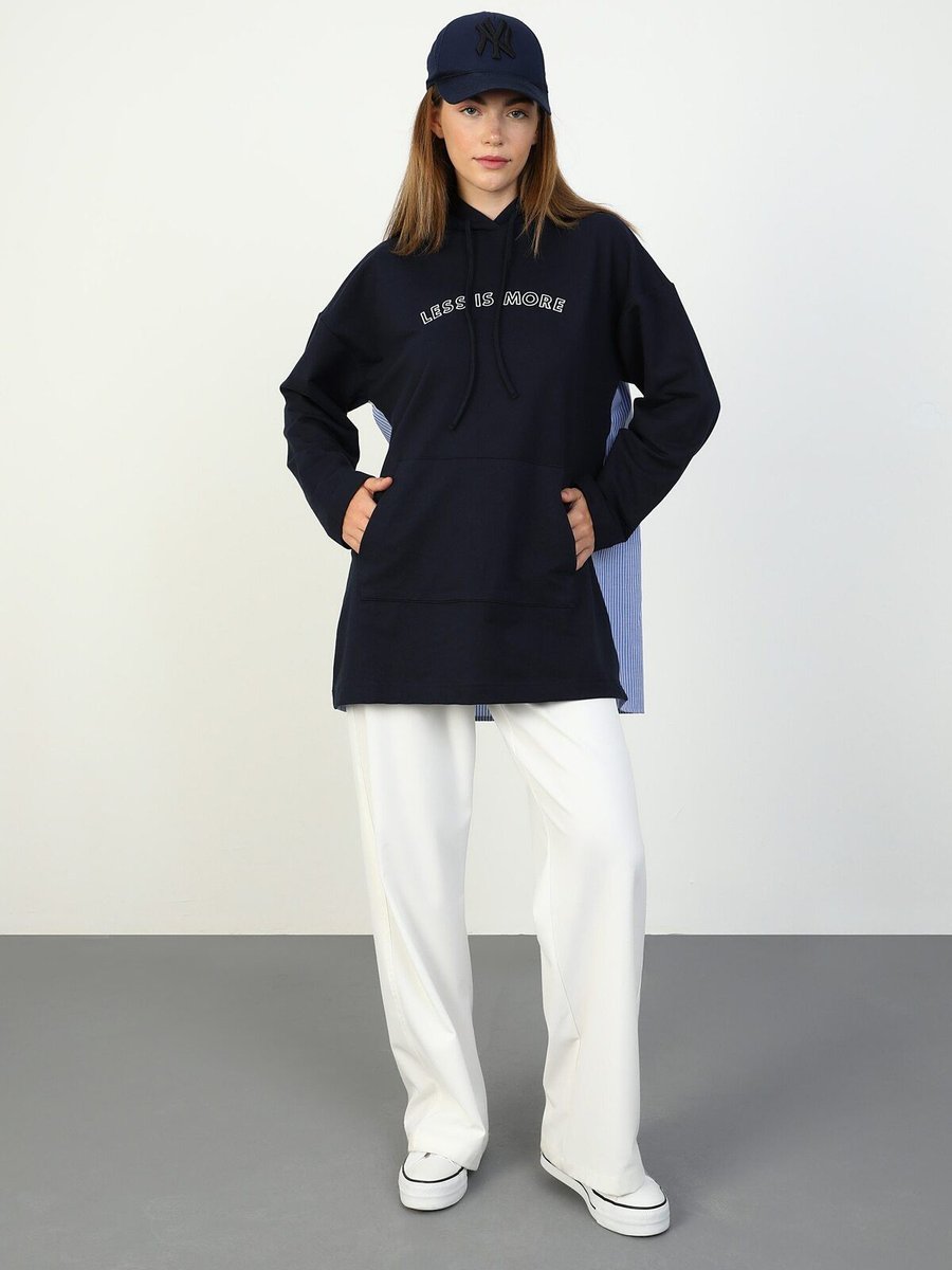 Benin Sweatshirt Koyu Lacivert