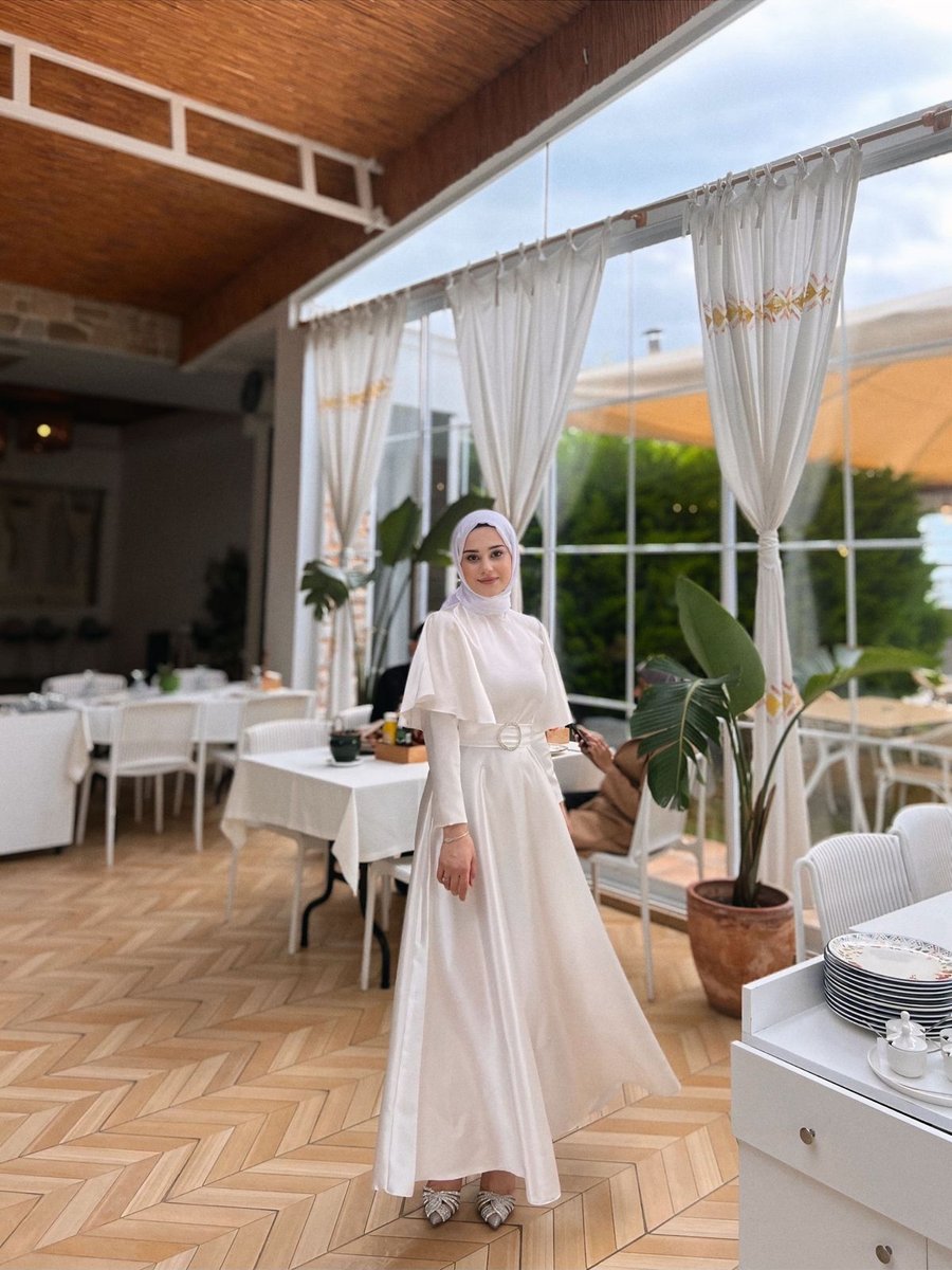 Leilatelier Kadın Eliza Tesettür Abiye Elbise