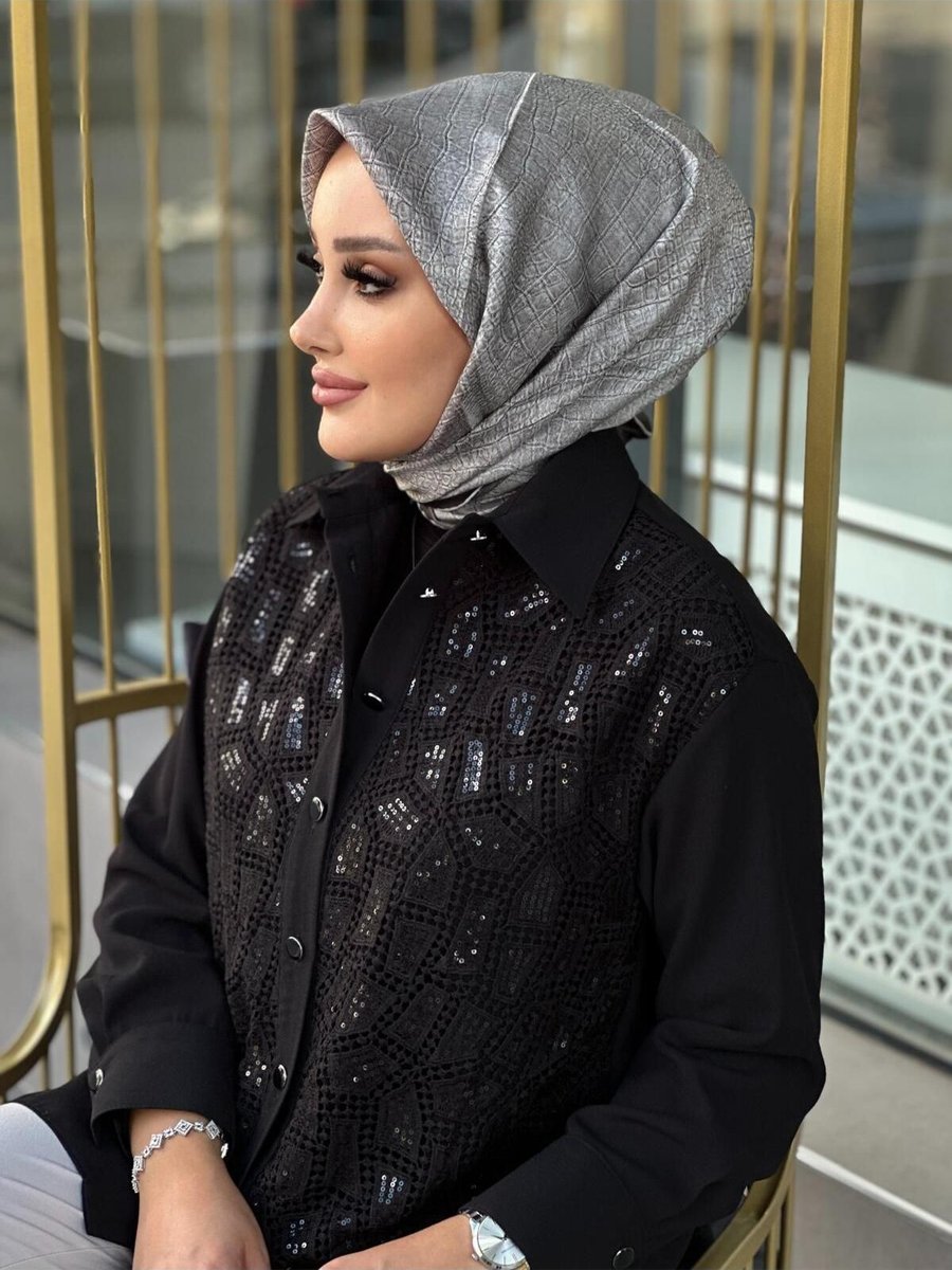 My312 Pul Payet Dantel Gömlek