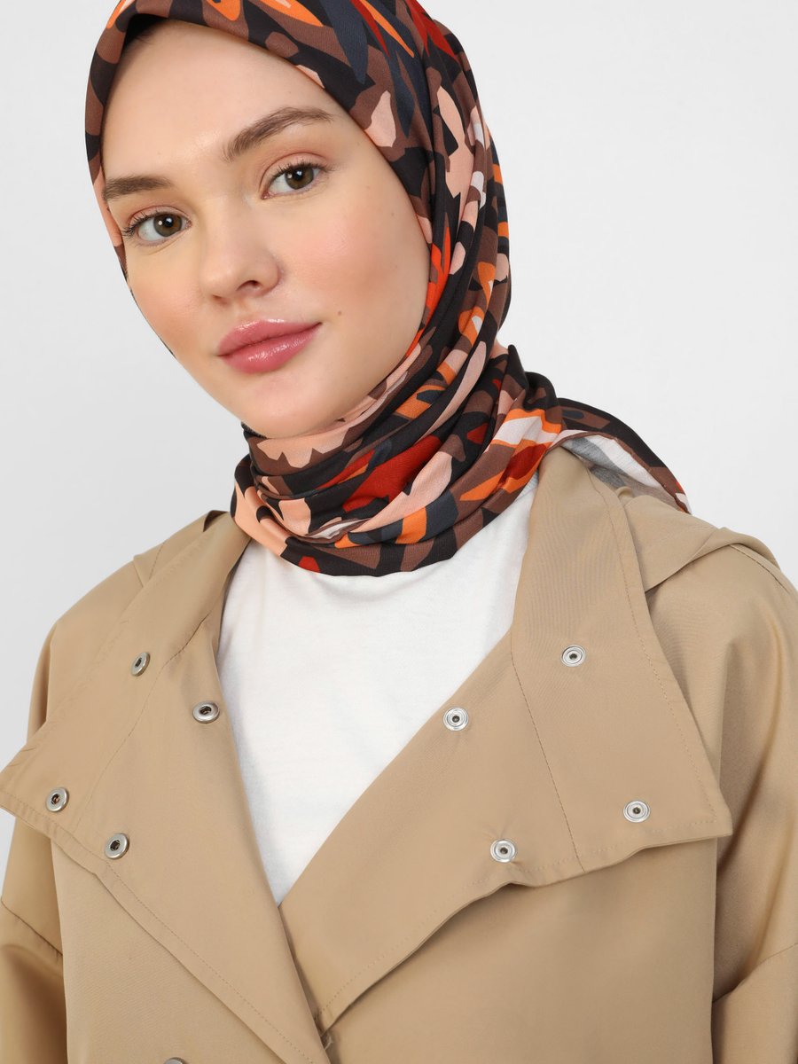 Tuva Çok Renkli Eşarp