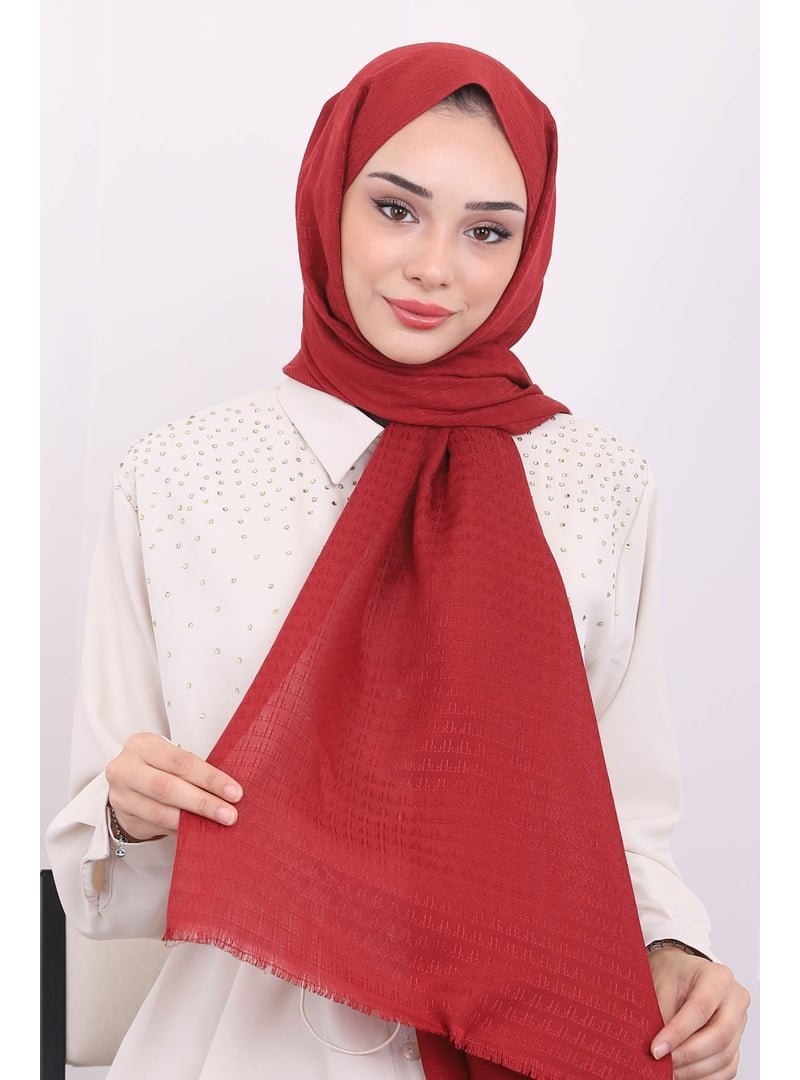 İmaj Butik Bordo Akel Moon Şal