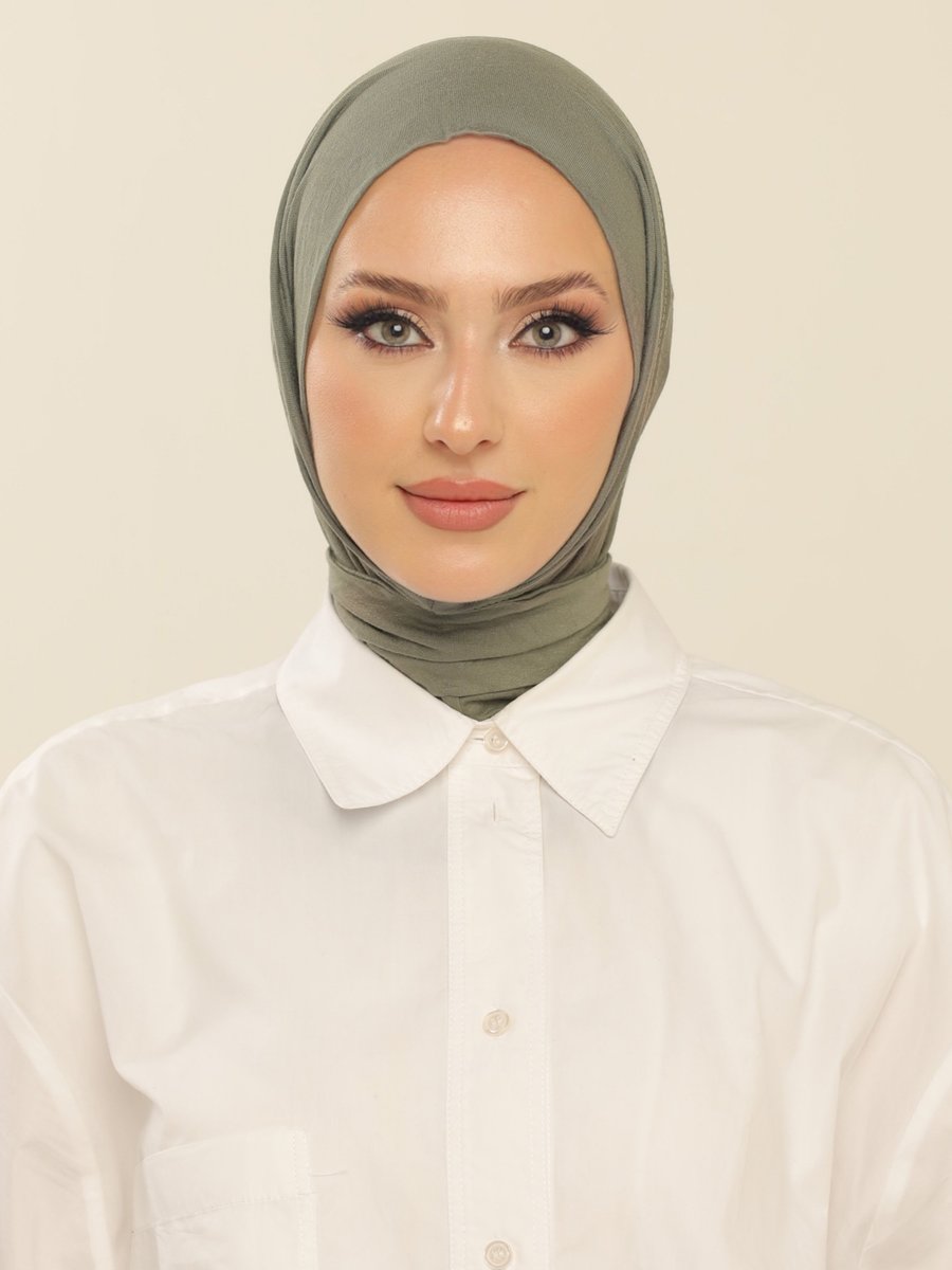 Beyzak Store Adaçayı Pratik Penye Şal