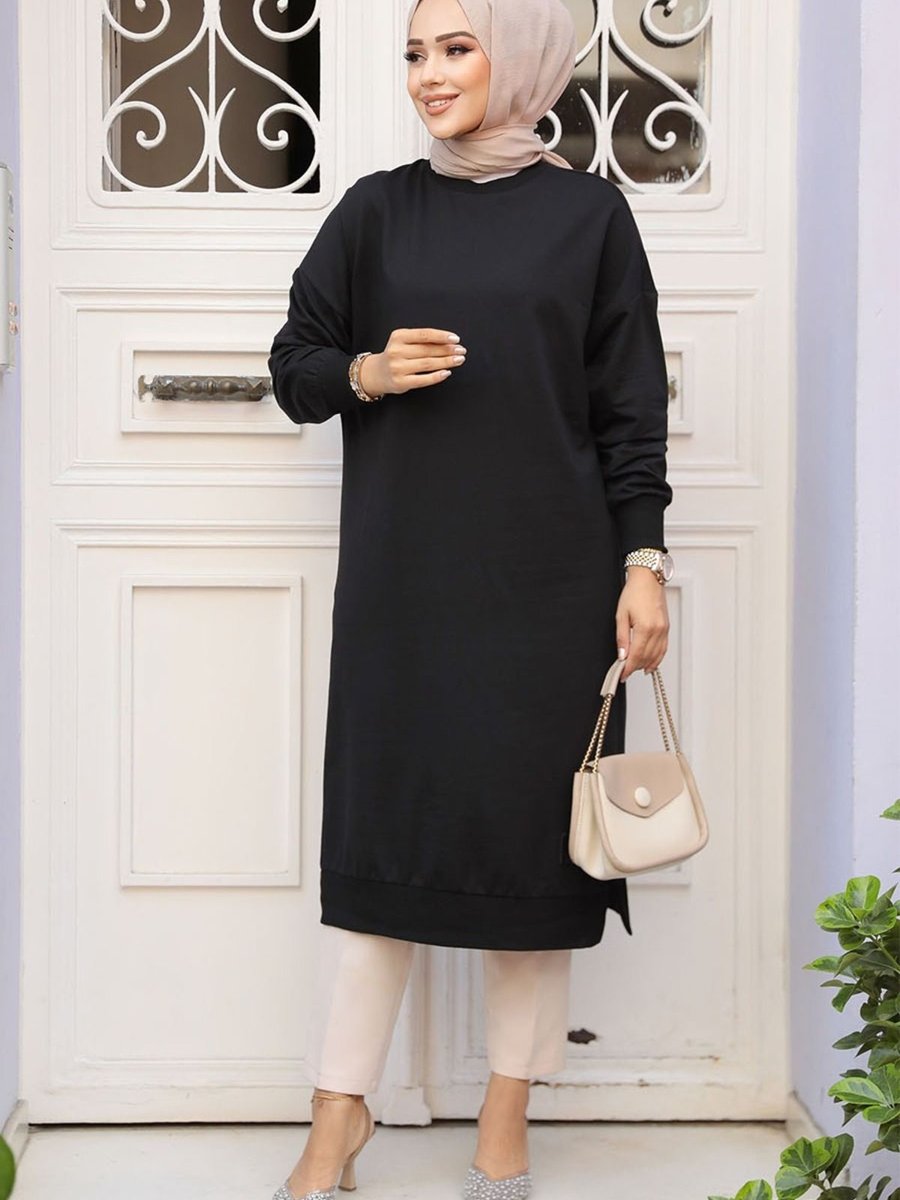 Neva Style Siyah Tunik