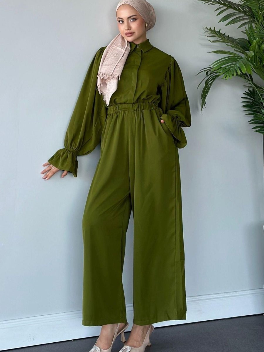 Haza Moda Dubai Tulum Kınayeşili
