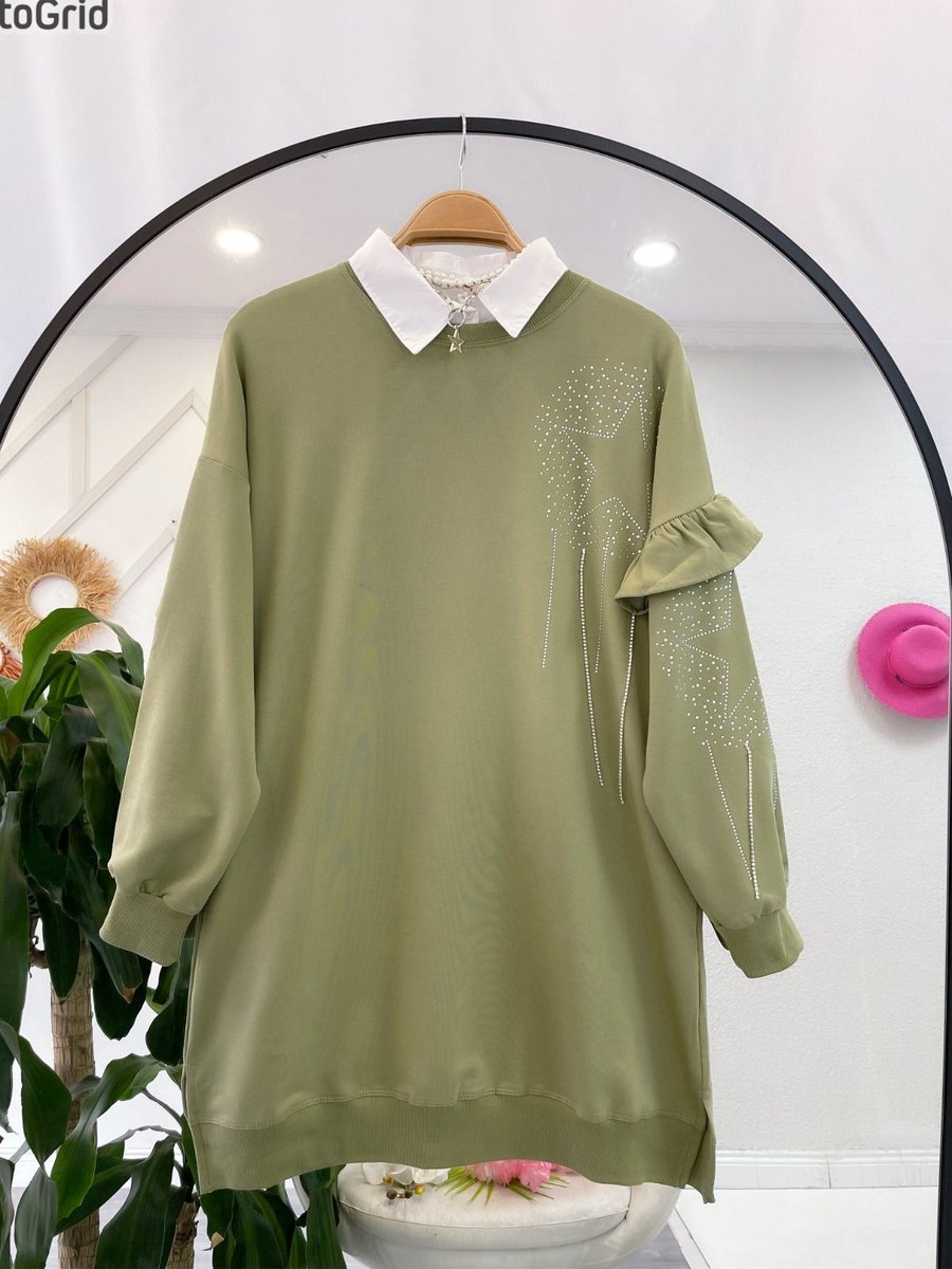 Yedilale Star Taş Detaylı Sweat