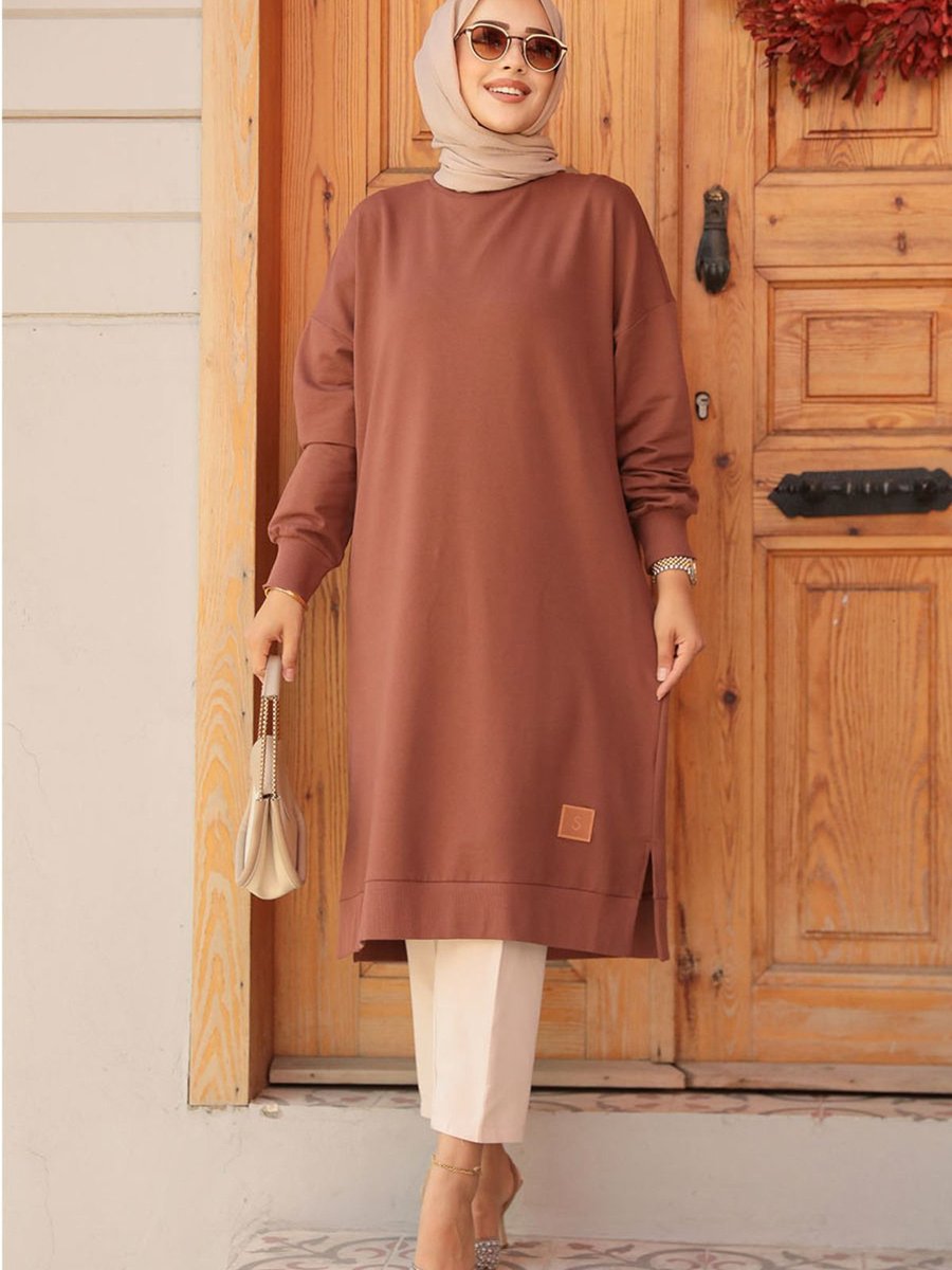 Neva Style Kahverengi Tunik