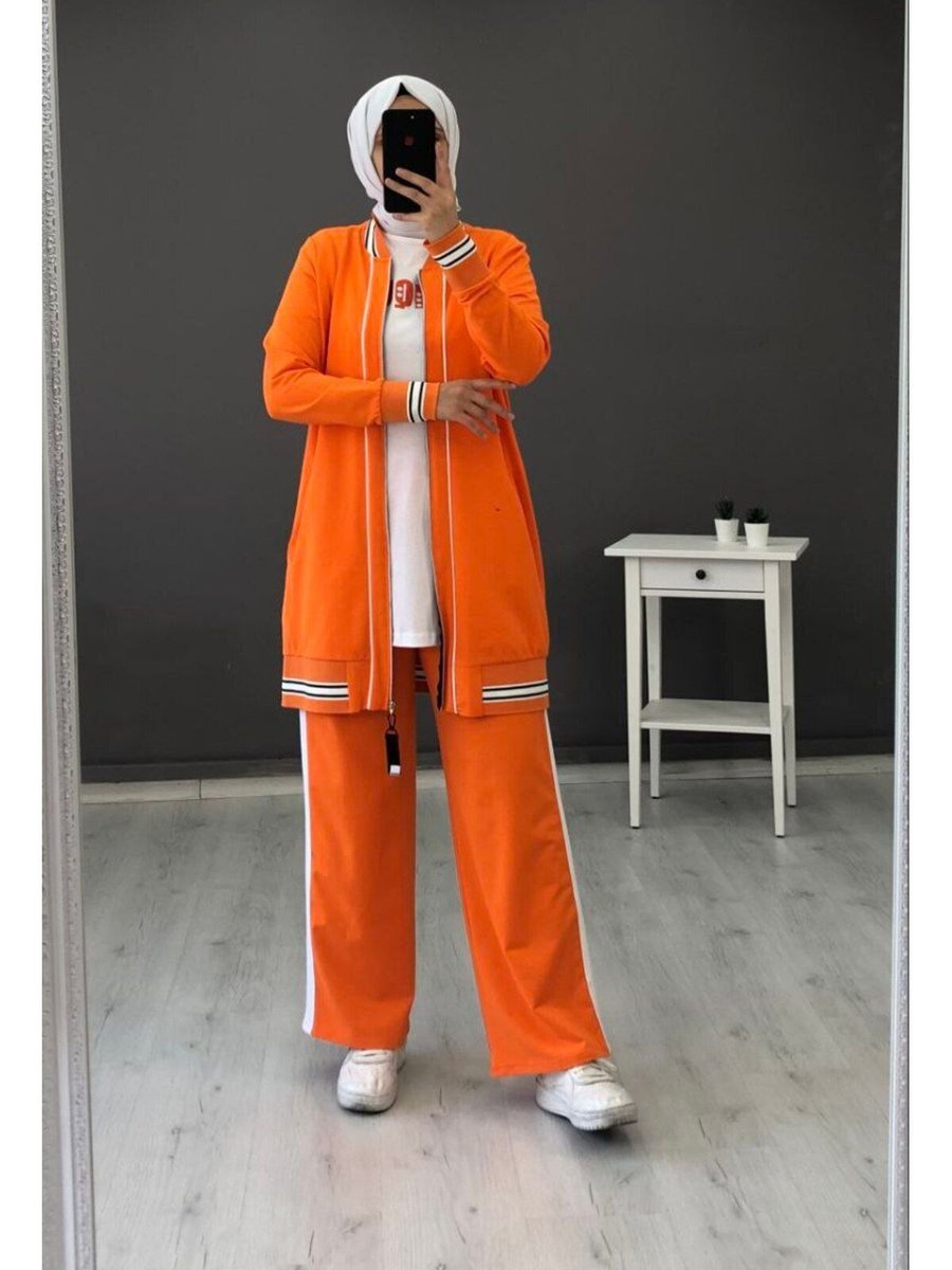 Butikkardelen Camelya Üçlü Eşofman Takımı