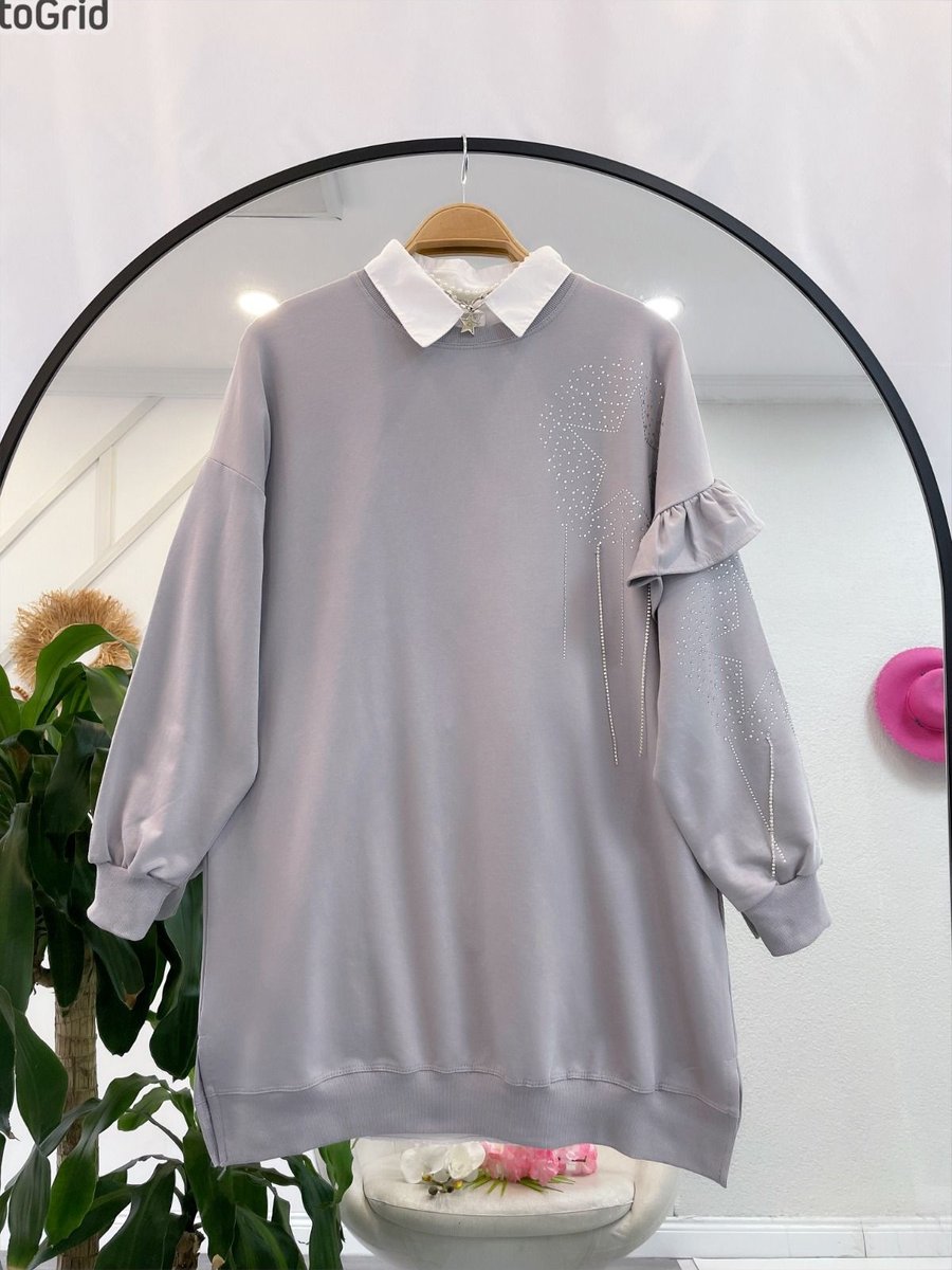 Yedilale Star Taş Detaylı Sweat