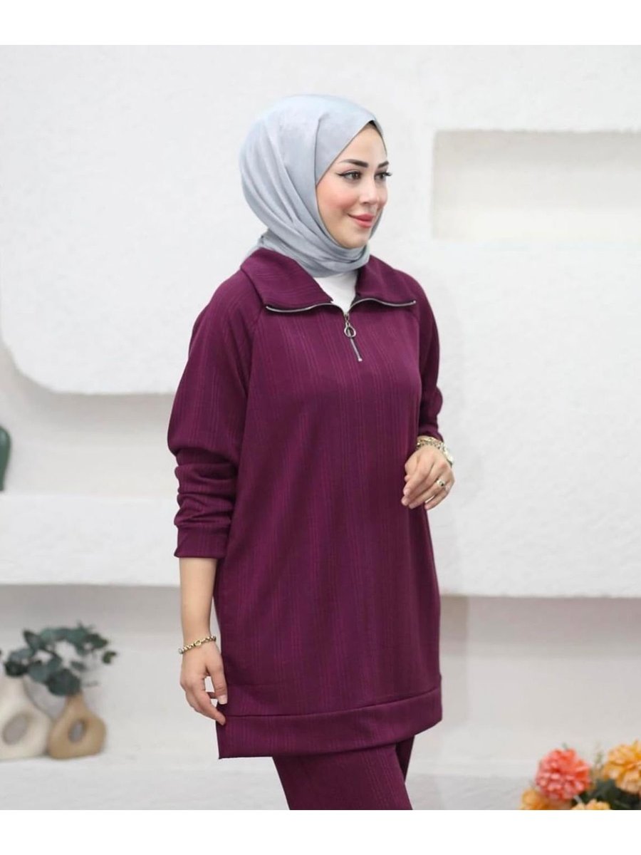 Hn Boutiquue Yarım Fermuarlı Eşofman Takımı