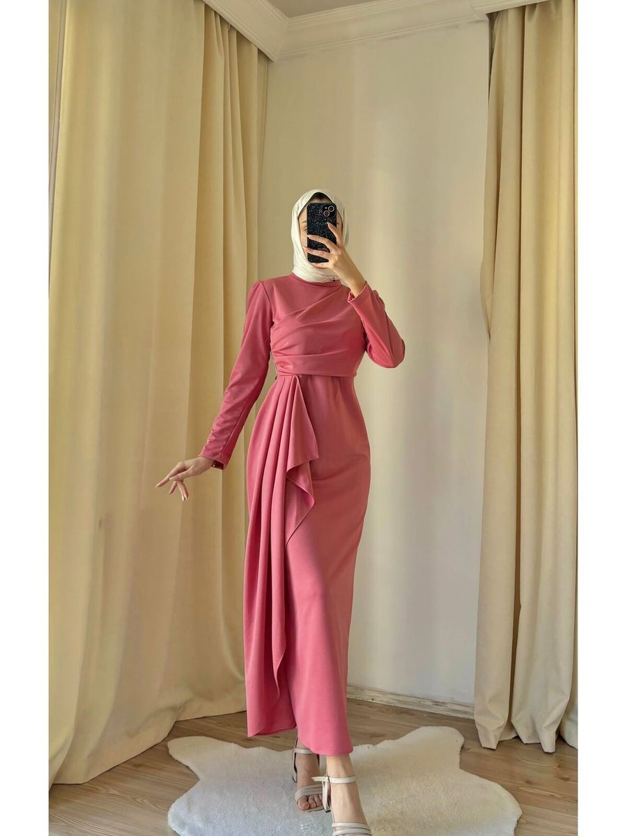 Moda Zeynaa Nalan Scuba Elbise