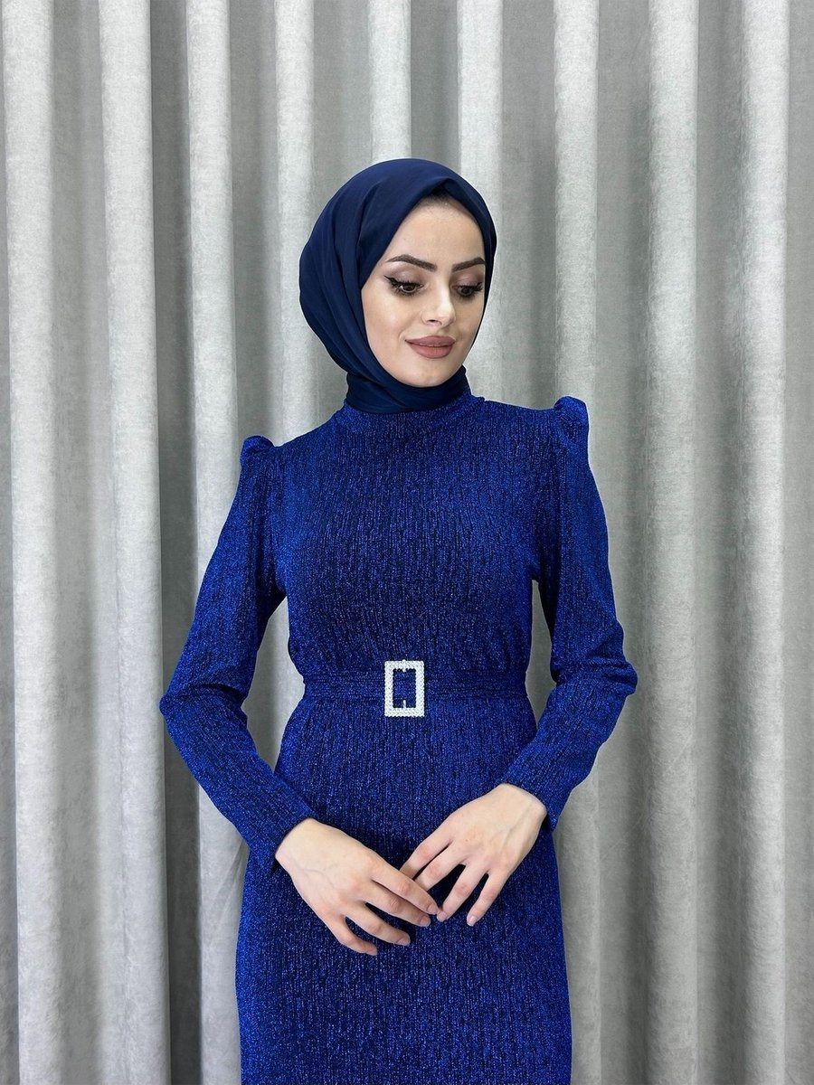 Tarzım Tuba Tuba Simli Elbise