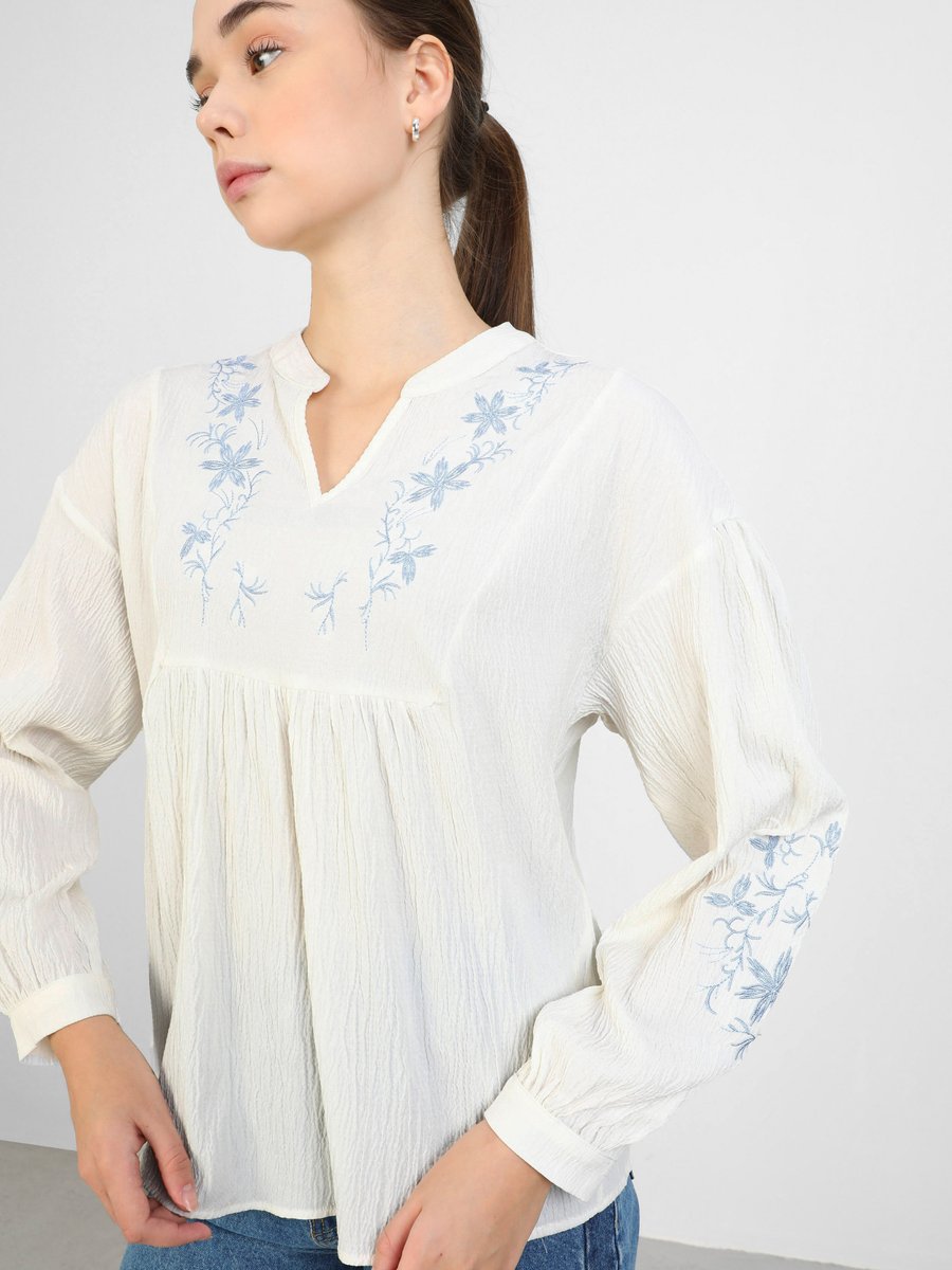 Benin Off White Tunik