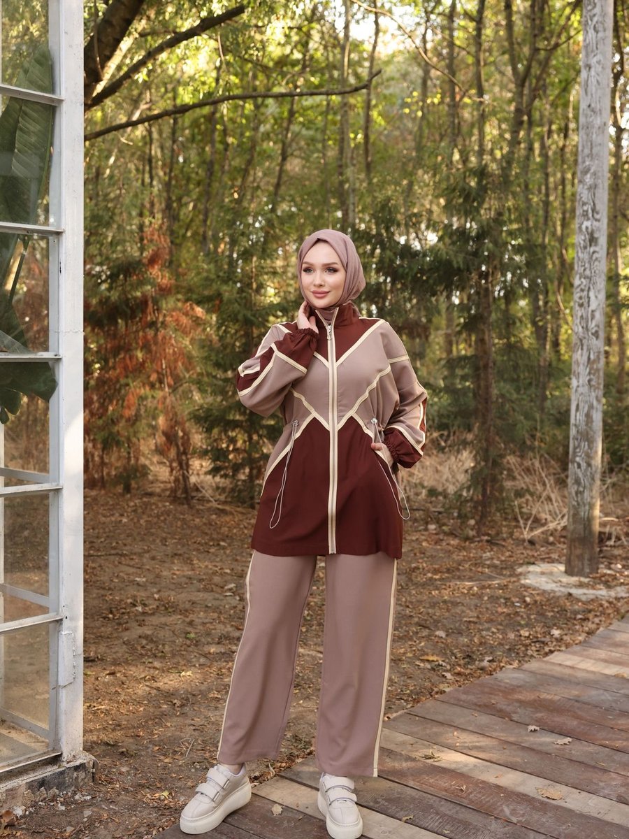 Ryzi Moda Takım Eşofman Takımı Double Crep Kumaş