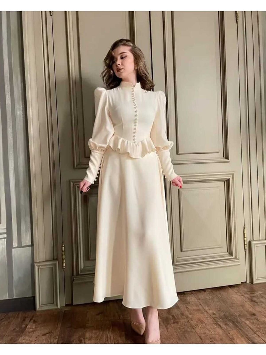 Nur Moda Tekstil Vintage Özel Tasarım Elbise