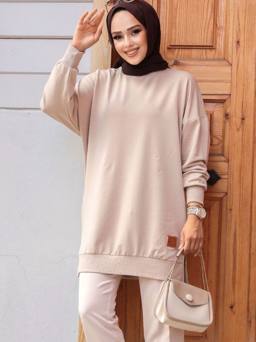 Neva Style Koyu Bej Tunik