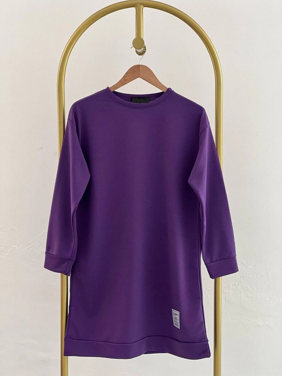 Exxitcollection Bisiklet Yaka Mevsimlik Armalı Tunik