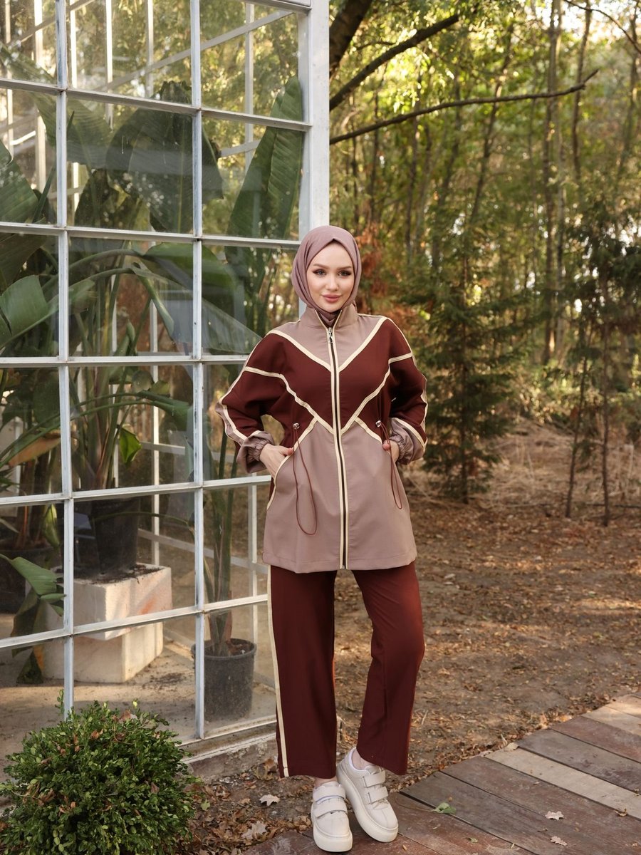 Ryzi Moda Takım Eşofman Takımı Double Crep Kumaş